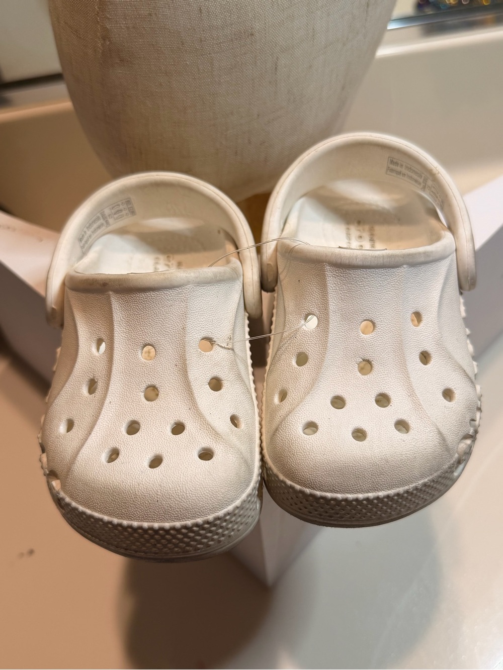 CROCS Kids White Classic Clog